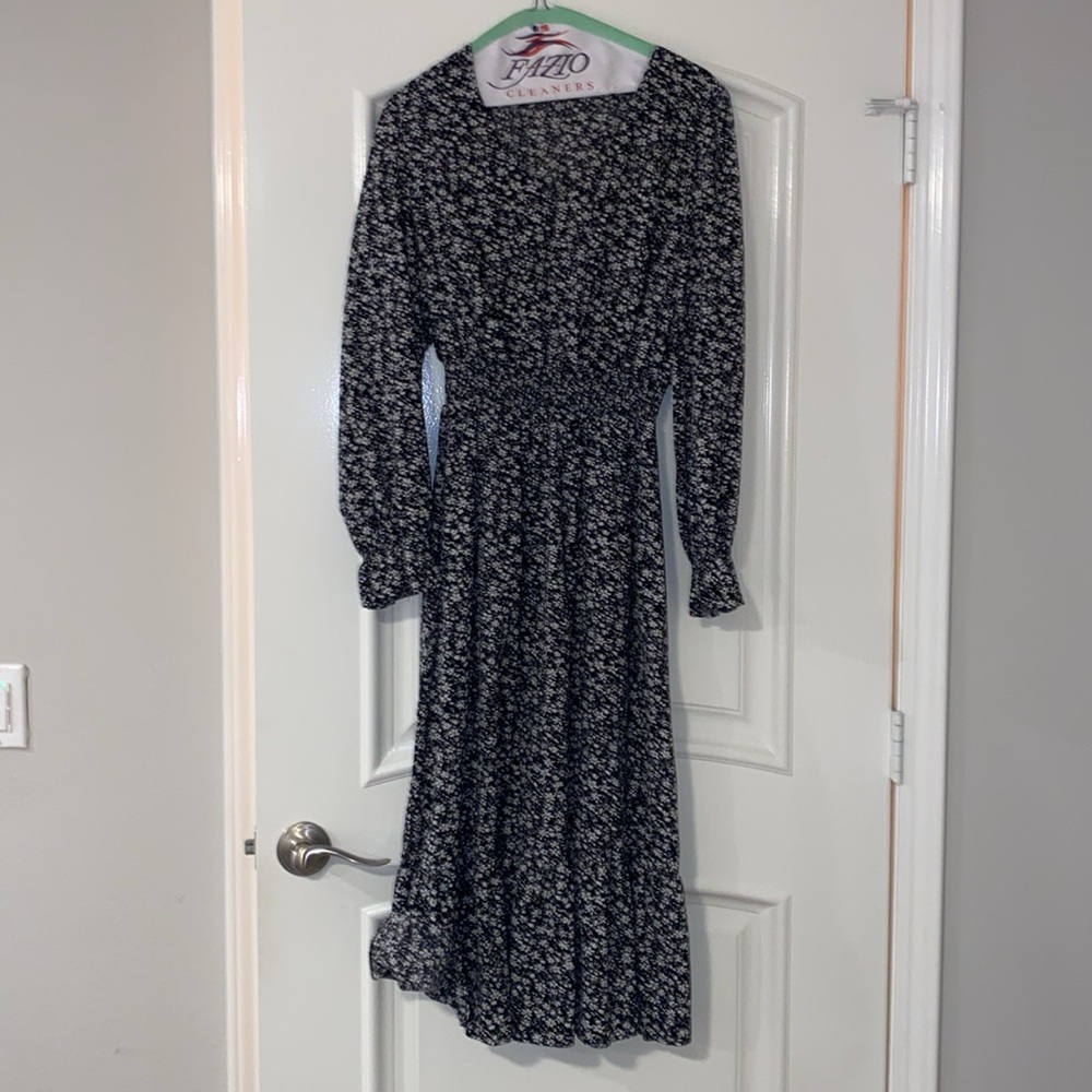 PRETTYGARDEN Long Sleeve Maxi Floral Dress - M - Picture 8 of 14